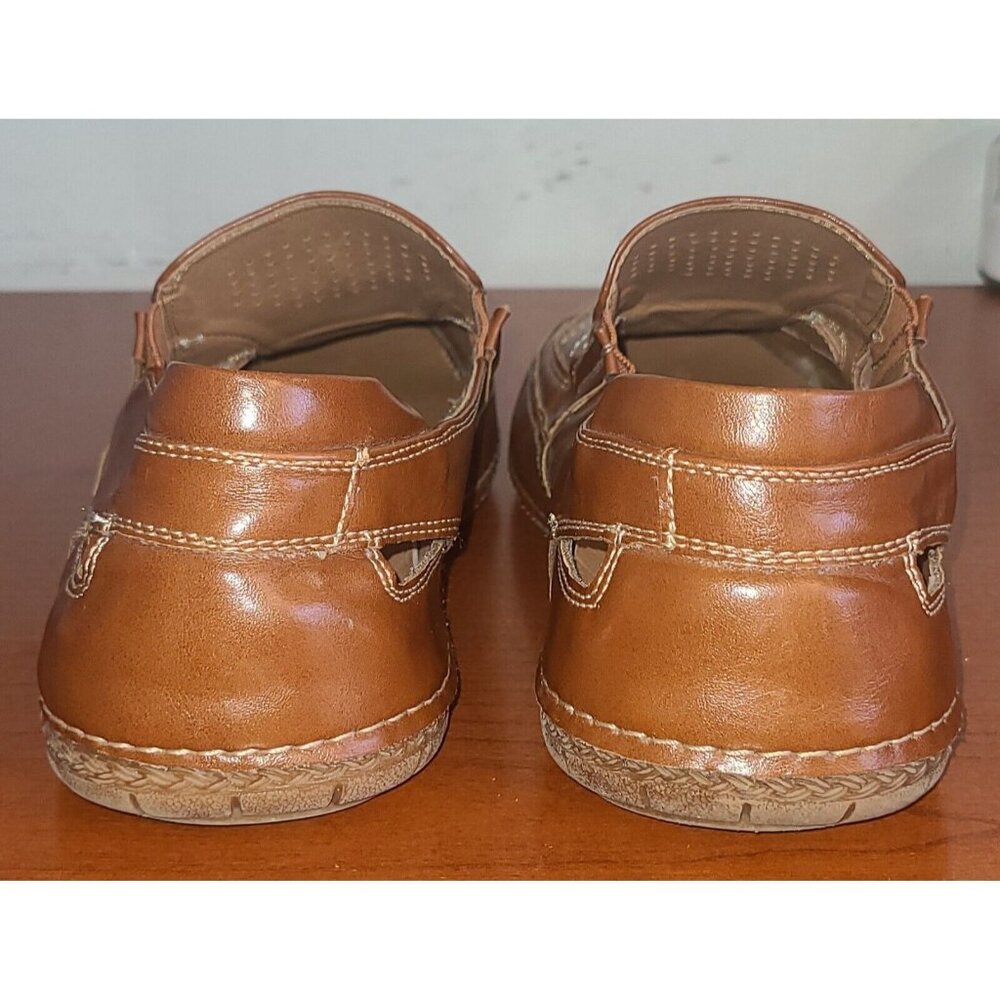 Maui Island Men’s Shoes 10.5M Brown Slip-On Loafers - Picture 7 of 9